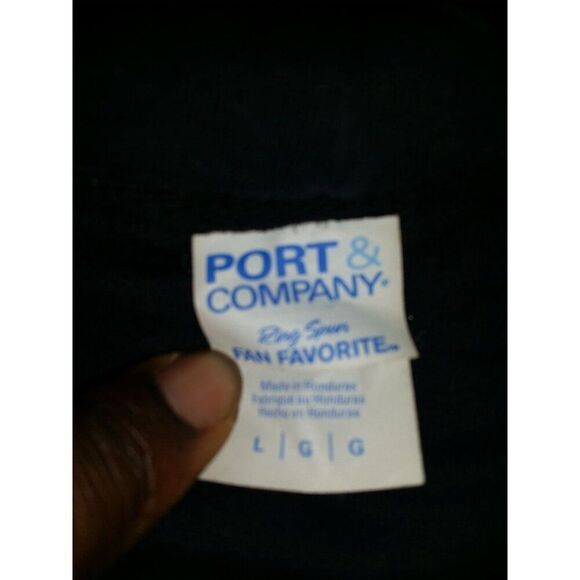 Taco Cat Port‎ & Company Hoodie Men Sz L Graphic Print Black Casualwear - Picture 5 of 6